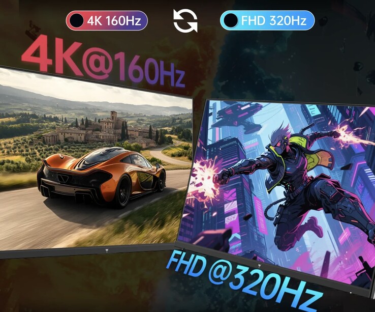 KTC M27P6S oyun monitörü, çift mod işlevselliğine sahiptir.