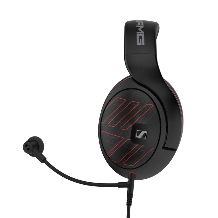 Sennheiser HD 620S Mercedes-AMG Edition, dahili bir HD 500 boom kol mikrofonuna sahiptir.