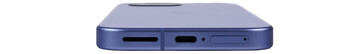 Alt: hoparlör, USB, mikrofon, SIM