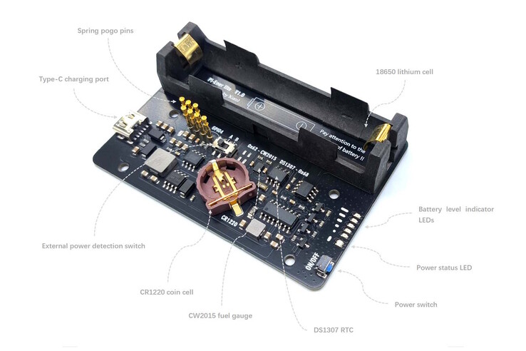 Cihaz, USB Type-C aracılığıyla güç kaynağına bağlanır.