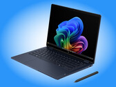 Yeni OmniBook X Flip 14, işlemci seçiminden bağımsız olarak Atmosferik Mavi renkte yapılandırılabilir.
