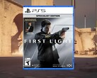 007 First Light PS5 perakende satış kutusu gösteriliyor