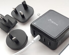 BMX GaNSTA 140W USB şarj cihazı, dünya çapında AC adaptörleri ile.