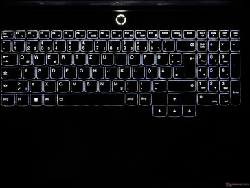 Arkadan aydınlatmalı klavye