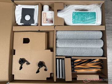 Ekstra bir kutuda çok sayıda aksesuar