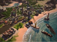Tropico 5'te bir şehri gösteren bir resim.
