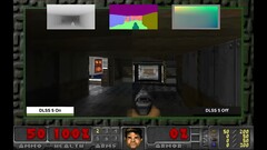 DLSS 5 uygulanmış ve uygulanmamış Doom'un yan yana karşılaştırması