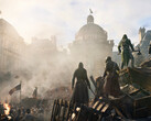 AC Unity'nin co-op PvE çok oyunculu modu için bir tanıtım posteri
