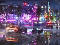 Vice City gece hayatını gösteren GTA 6 ekran görüntüsü