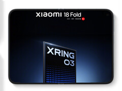 Xiaomi 18 Fold'un geniş bir katlanabilir telefon olması bekleniyor. Resim: Telefonun sızdırılmış ve düzenlenmiş bir görseli.