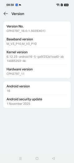 Oppo Find X9 yazılımı