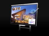 BenQ CP05, dokunmatik giriş özelliğine sahip, 55 inç ve 75 inç boyutlarında, ofis kullanımı için tasarlanmış tipik bir işbirliği ekranına benziyor. 