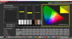 CalMAN ColorChecker kalibre edildi