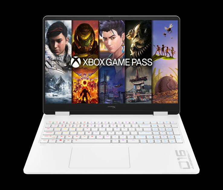 Seramik Beyaz kaplamalı yeni HyperX Omen 16.