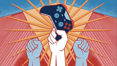 "Save our Devs" mitingi için bir grafik görsel