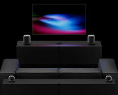 Dördüncü nesil Apple TV 4K, önceki modellerin iki hoparlörlü stereo sınırının iki katı olan dört adede kadar HomePod'a bağlanabiliyor.