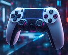 Gösterilen DualSense PS5 kumandasının farklı bir modeli