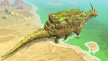 The Wandering Village'da Onbu'yu gösteren bir görsel.
