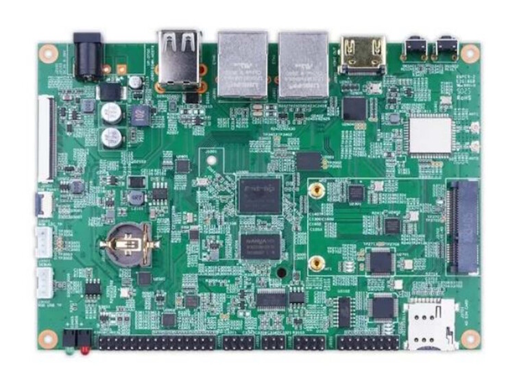 GPIO pinleri kart üzerinde