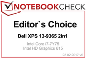 Editor's Choice in February 2017: XPS 13 9365 2-in-1