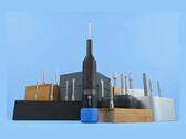 Bu yeni set, cırcırsız Swivel Grip Cap sapını 16 adet uzatılmış uçla bir araya getiriyor.
