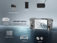 Retroid Pocket Nova, çeşitli aksesuarlarla birlikte satın alınabilir.