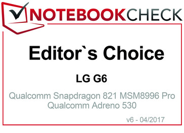 Editor's Choice in April 2017: LG G6