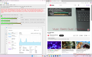 LatencyMon hafif DPC sorunları gösteriyor ancak bunun dışında 4K60 video oynatırken kare düşmesi yok