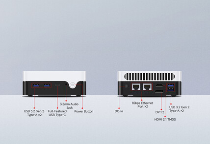 Mini PC'nin bağlantı noktası yapılandırması