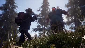 State of Decay 2: Juggernaut Edition oyununda bir düşmanı gösteren bir görsel.