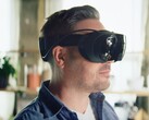 Steam Frame VR başlığının baş kayışı gösterilmiştir