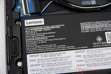 Lenovo ThinkBook 14x'teki pil