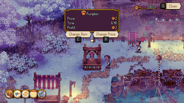 Kynseed'deki bir tüccarı gösteren bir resim.