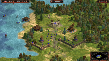 Resimde görülüyor: Age of Empires'dan bir oynanış ekran görüntüsü: Definitive Edition'dan bir ekran görüntüsü.