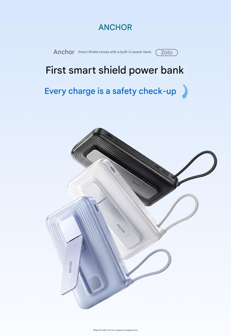 Anker Zolo Smart Shield Dahili Kablolu Güç Bankası