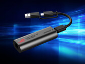 ROG USB-C10G, Amazon ABD'de 98,87 $ fiyatla satılmaktadır. Resimde: Ethernet adaptörünün tanıtım fotoğrafı.