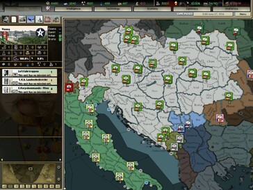 Resim: Darkest Hour: A Hearts of Iron Game oyunundan bir ekran görüntüsü.