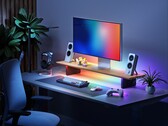Nanoleaf Akıllı LED Monitör Standı, çift modlu RGB aydınlatmaya sahiptir. 