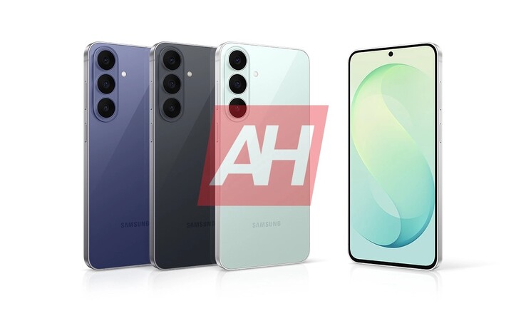 Resim, yakında piyasaya çıkacak olan Galaxy S26 FE'nin yeşilimsi, siyahımsı ve mavimsi renk paletlerinde sızdırılmış bir görüntüsünü göstermektedir.
