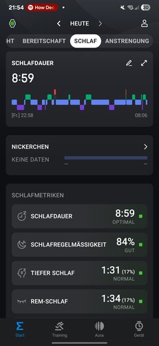 Amazfit Active2 Uyku