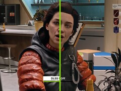 Starfield'da DLSS 5 açık ve kapalı.