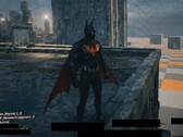 Batman Beyond oyununun erken bir geliştirme sürümünden sızdırıldığı bildirilen görüntü.