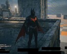 Batman Beyond oyununun erken bir geliştirme sürümünden sızdırıldığı bildirilen görüntü.