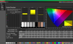 Kalibrasyon sonrası ColorChecker
