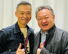 Shuhei Yoshida'nın Keiji Inafune ile bir görüntüsü.