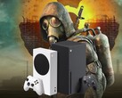 Xbox konsollarının yer aldığı S.T.A.L.K.E.R. 2: Heart of Chornobyl afişi