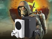 Xbox konsollarının yer aldığı S.T.A.L.K.E.R. 2: Heart of Chornobyl afişi
