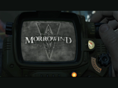 The Elder Scrolls: Fallout 4'ün Pip Boy'unda çalışan Morrowind