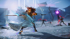 Morbid Metal'in lansman teaser'ı kahramanın düşman robotlarla kılıçla savaştığını gösteriyor