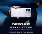 Oppo K15 tanıtım görseli
